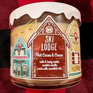 Ski Lodge Hot Cocoa & Cream B&BW 3 Wick Candle ☕️🍫🤎